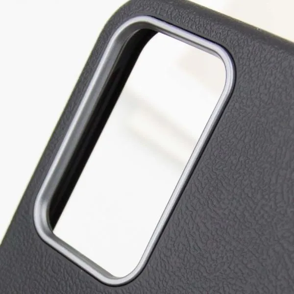 Шкіряний чохол Leather Case Metal Buttons для Samsung Galaxy S24+ / S25+ — Чорний — фото 4