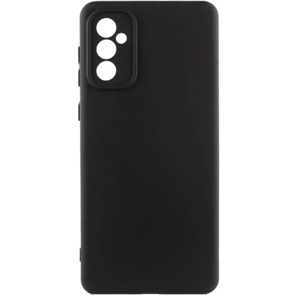 Чехол TPU GETMAN Liquid Silk Full Camera для Samsung Galaxy S24+ — Черный — фото 1