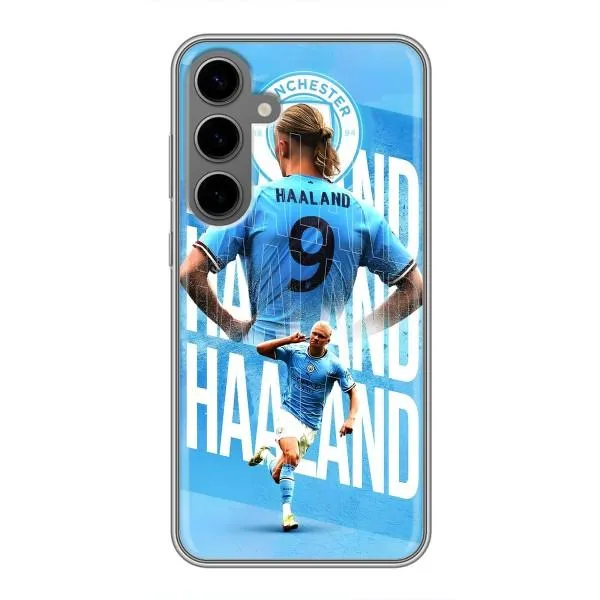 Чехол с принтом «Erling Haaland» для Samsung Galaxy S24 Plus