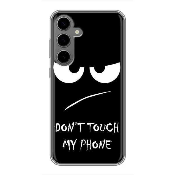 Чехол с принтом «Dont Touch» для Samsung Galaxy S24 Plus