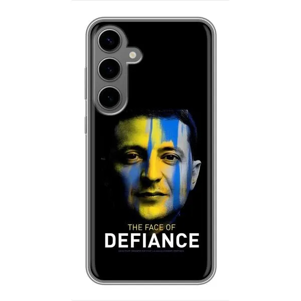 Чехол с принтом «В. Зеленский» для Samsung Galaxy S24 Plus