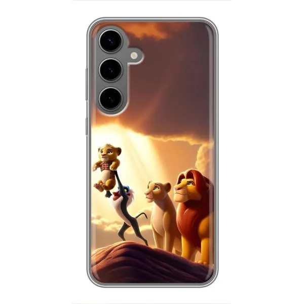 Чехол с принтом «Симба на презентации» для Samsung Galaxy S24 Plus Чехол с принтом «Симба на презентации» для Samsung Galaxy S24 Plus