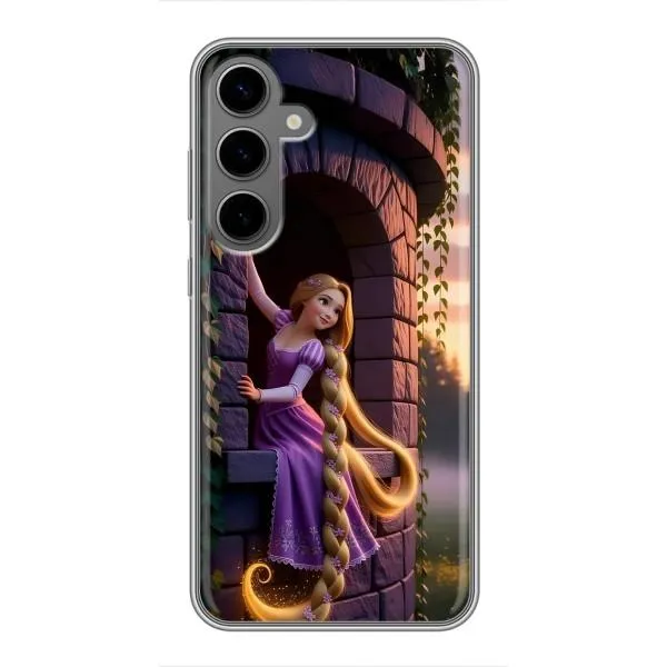 Чехол с принтом «Рапунцель на башне» для Samsung Galaxy S24 Plus Чехол с принтом «Рапунцель на башне» для Samsung Galaxy S24 Plus
