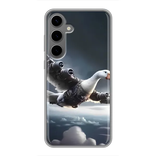 Чехол с принтом «Бомбардини гусини» для Samsung Galaxy S24 Plus Чехол с принтом «Бомбардини гусини» для Samsung Galaxy S24 Plus
