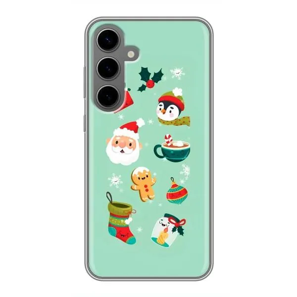 Чехол с принтом «Настроение НГ» для Samsung Galaxy S24 Plus Чехол с принтом «Настроение НГ» для Samsung Galaxy S24 Plus