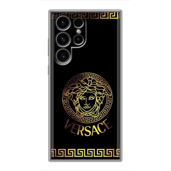 Чехол с принтом «Logo Versace» для Samsung Galaxy S24 Ultra