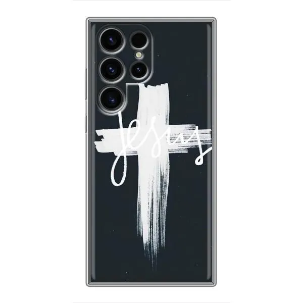 Чехол с принтом «Иисус» для Samsung Galaxy S24 Ultra
