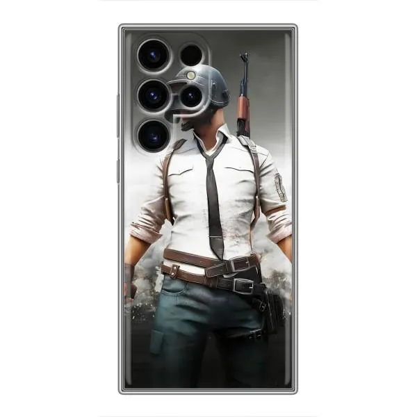 Чехол с принтом «Пабг мен» для Samsung Galaxy S24 Ultra