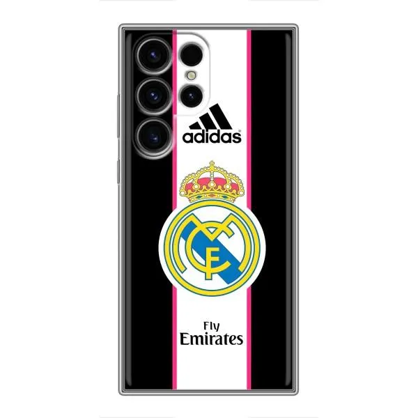 Чехол с принтом «Лого Real Madrid» для Samsung Galaxy S24 Ultra