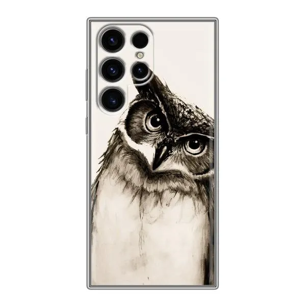 Чохол з принтом «Сова» для Samsung Galaxy S24 Ultra