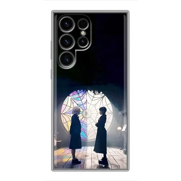 Чехол с принтом «Уэнздей и Инид» для Samsung Galaxy S24 Ultra