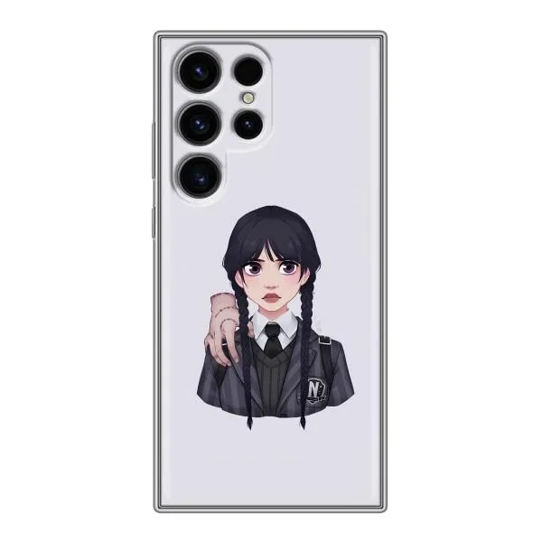 Чехол с принтом «Уэнздей и Вещь» для Samsung Galaxy S24 Ultra