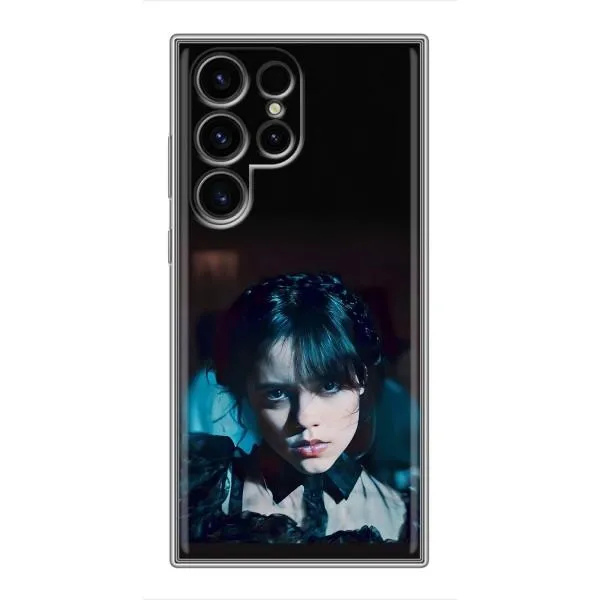 Чехол с принтом «взгляд Уэнздей» для Samsung Galaxy S24 Ultra