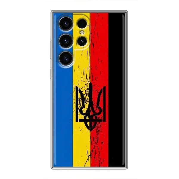Чехол с принтом «Флаг УПА» для Samsung Galaxy S24 Ultra