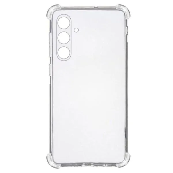 TPU чехол GETMAN Ease logo усиленные углы Full Camera для Samsung Galaxy S24 — Прозрачный — фото 2