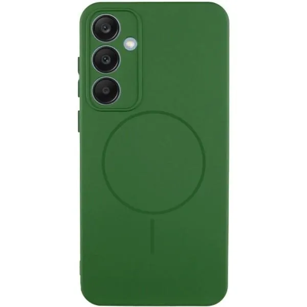Чехол Silicone Cover Lakshmi Full Camera (AA) with Magnetic Fit для Samsung Galaxy S24 — Зеленый — фото 1 Чехол Silicone Cover Lakshmi Full Camera (AA) with Magnetic Fit для Samsung Galaxy S24 — Зеленый — фото 1