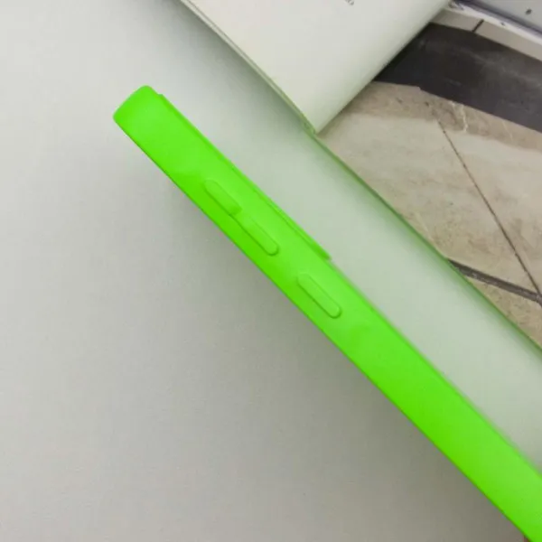 Чехол TPU GETMAN Liquid Silk Full Camera для Samsung Galaxy S24 — Салатовый — фото 4