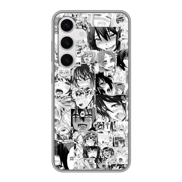 Чехол с принтом «Ahegao manga» для Samsung Galaxy S24 Чехол с принтом «Ahegao manga» для Samsung Galaxy S24