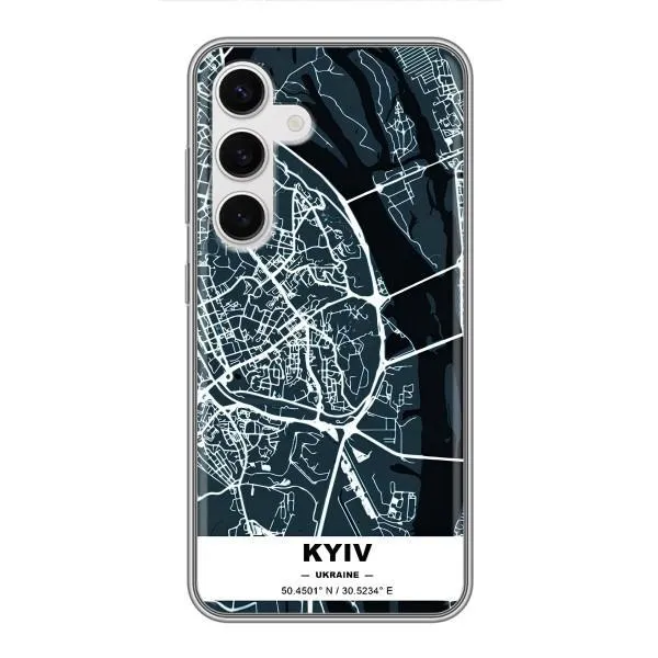 Чехол с принтом «Киев» для Samsung Galaxy S24