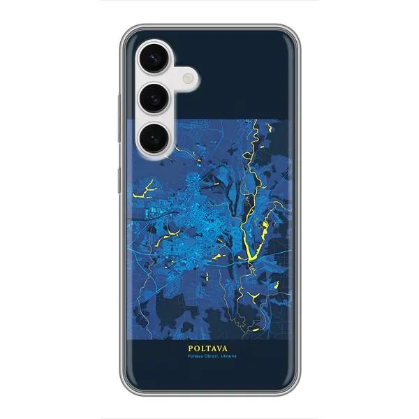 Чехол с принтом «Полтава» для Samsung Galaxy S24