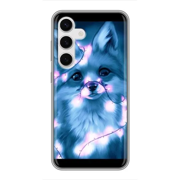 Чехол с принтом «Яркая лисичка» для Samsung Galaxy S24