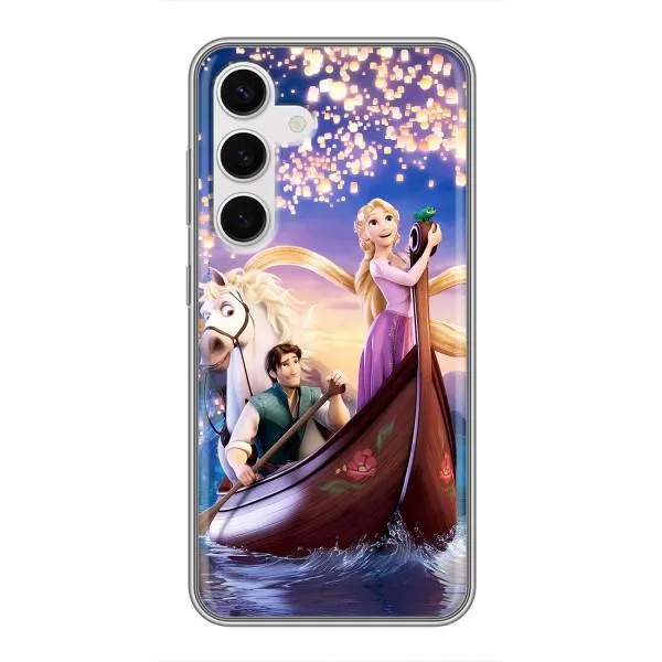 Чехол с принтом «Рапунцель и Флин» для Samsung Galaxy S24