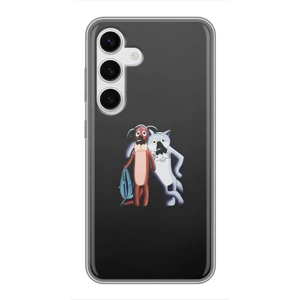 Чехол с принтом «Шо опять» для Samsung Galaxy S24