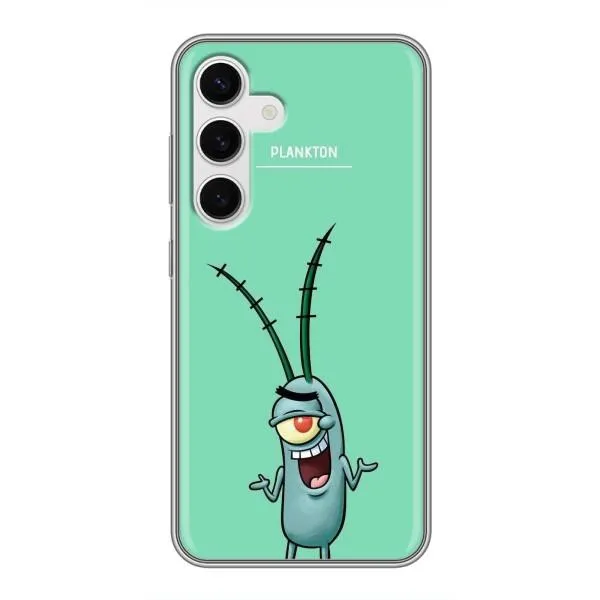 Чехол с принтом «Персонаж Планктон» для Samsung Galaxy S24