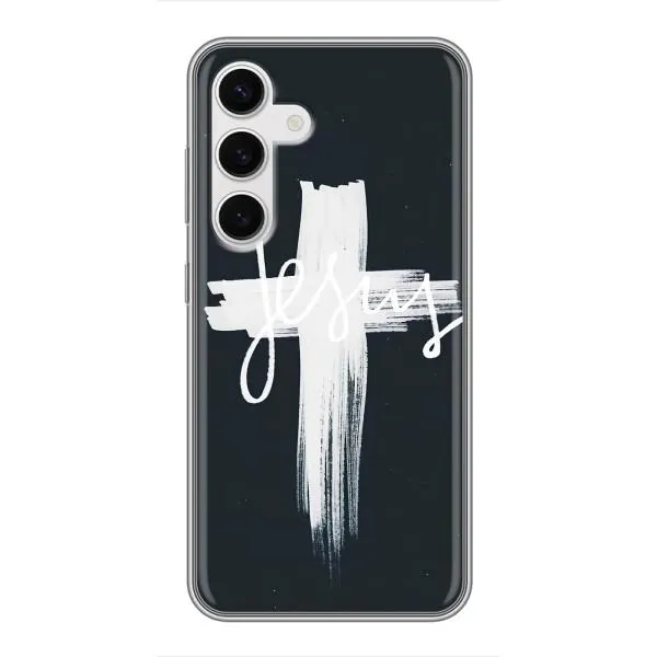 Чохол з принтом «Ісус» для Samsung Galaxy S24