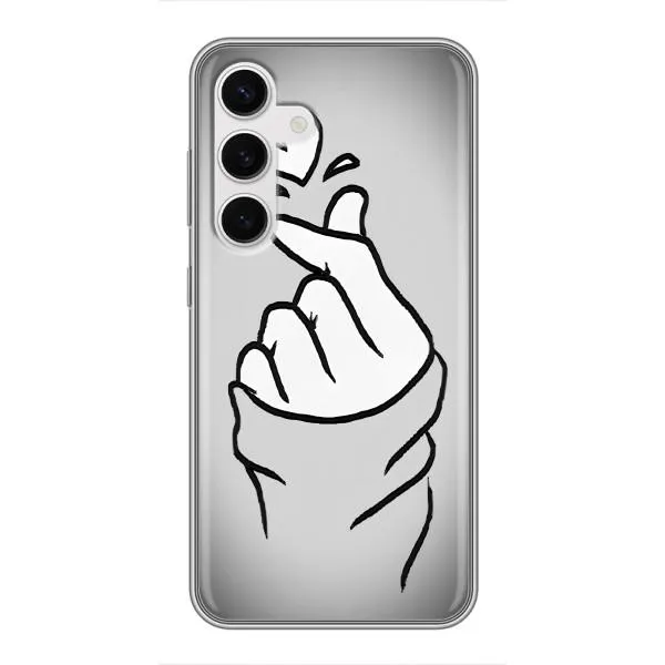 Чехол с принтом «Значок Love» для Samsung Galaxy S24