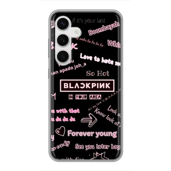 Чохол з принтом «BLACKPINK» для Samsung Galaxy S24