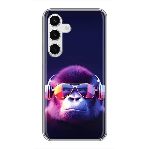 Чехол с принтом «Стильная обезьяна» для Samsung Galaxy S24 Чехол с принтом «Стильная обезьяна» для Samsung Galaxy S24