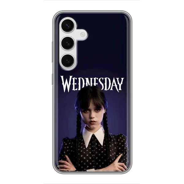 Чохол з принтом «Wednesday» для Samsung Galaxy S24 Чохол з принтом «Wednesday» для Samsung Galaxy S24