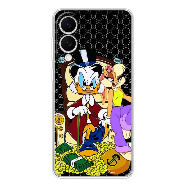 Чехол с принтом «Стильная Утка» для Samsung Galaxy S25 Edge
