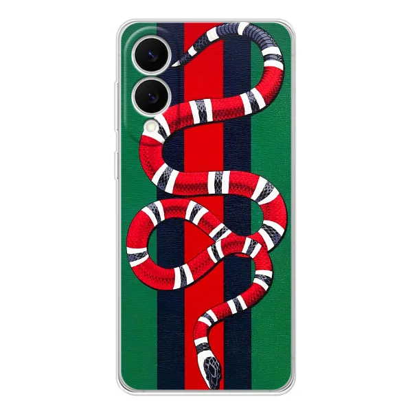 Чехол с принтом «Gucci змия» для Samsung Galaxy S25 Edge Чехол с принтом «Gucci змия» для Samsung Galaxy S25 Edge