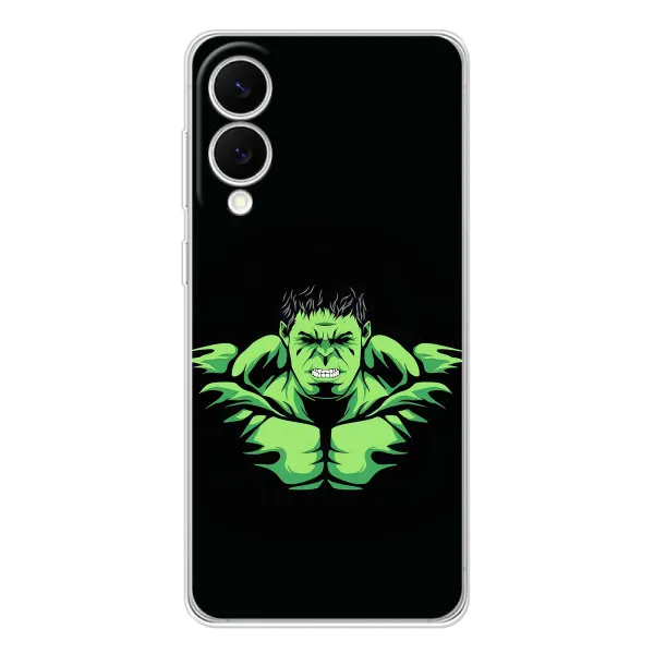 Чехол с принтом «Зелёный Халк» для Samsung Galaxy S25 Edge