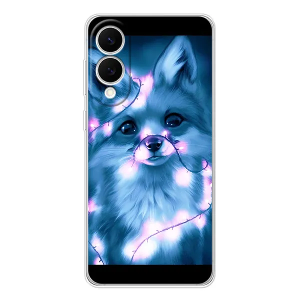 Чехол с принтом «Яркая лисичка» для Samsung Galaxy S25 Edge