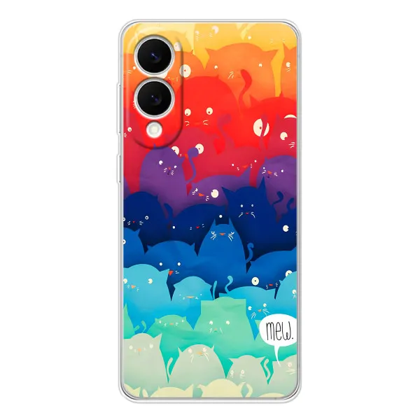 Чехол с принтом «Mew» для Samsung Galaxy S25 Edge Чехол с принтом «Mew» для Samsung Galaxy S25 Edge