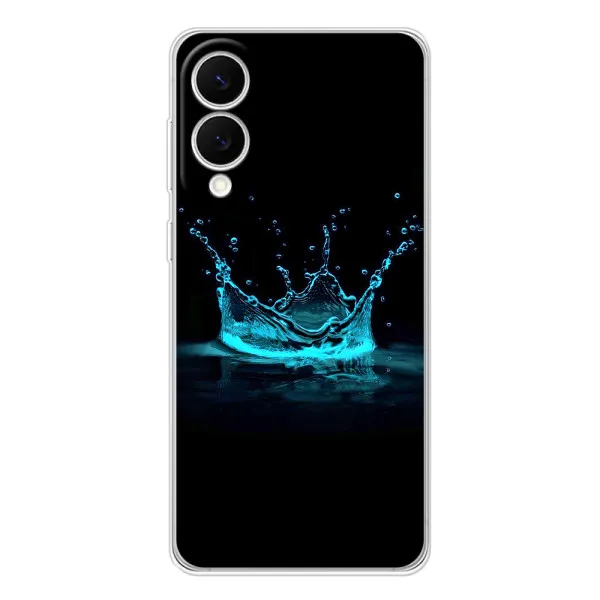 Чехол с принтом «Капля короны» для Samsung Galaxy S25 Edge