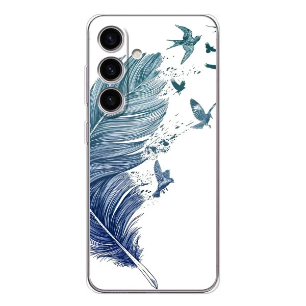 Чехол с принтом «Перышко» для Samsung Galaxy S25 FE