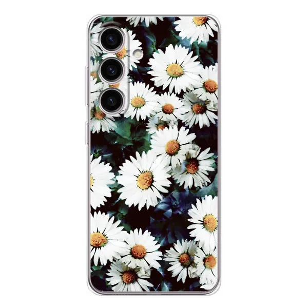 Чехол с принтом «Ромашки» для Samsung Galaxy S25 FE