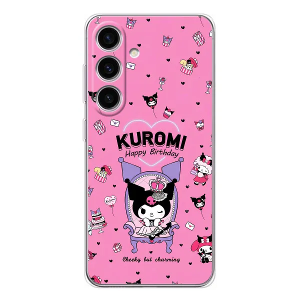 Чехол с принтом «KUROMI» для Samsung Galaxy S25 FE