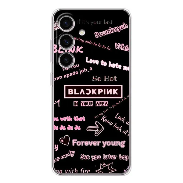 Чехол с принтом «BLACKPINK» для Samsung Galaxy S25 FE