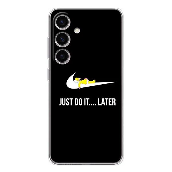 Чехол с принтом «Гомер Later» для Samsung Galaxy S25 FE