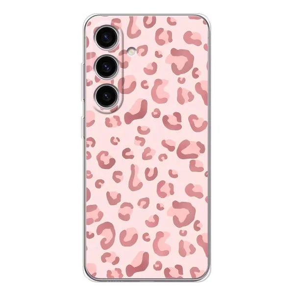 Чехол с принтом «Розовый леопард» для Samsung Galaxy S25 FE