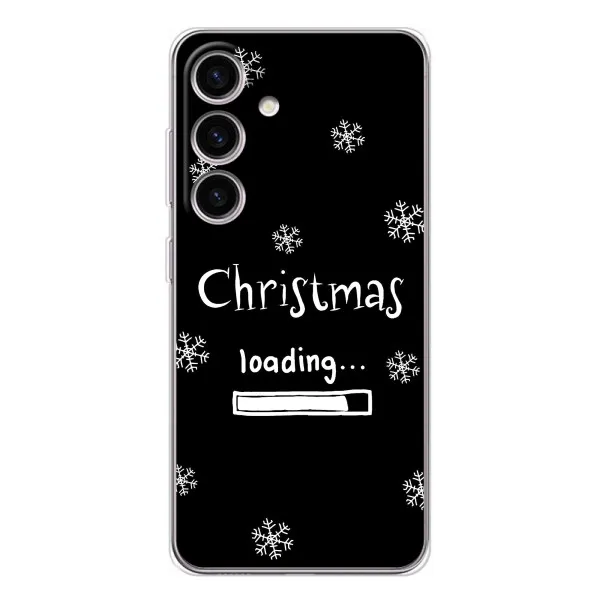 Чехол с принтом «Christmas loading» для Samsung Galaxy S25 FE