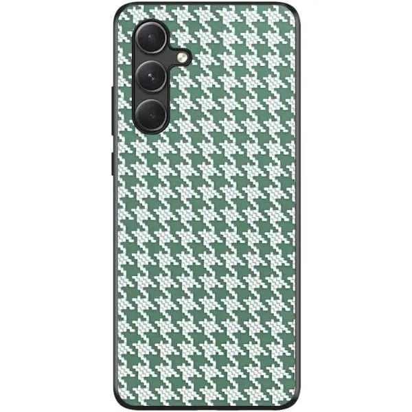 Чехол TPU+PC Grid для Samsung Galaxy S25+ — Зеленый