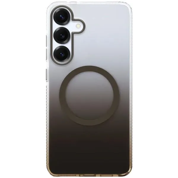 Чехол TPU+PC Phantom with Magnetic Fit для Samsung Galaxy S25+ — Серый — фото 1
