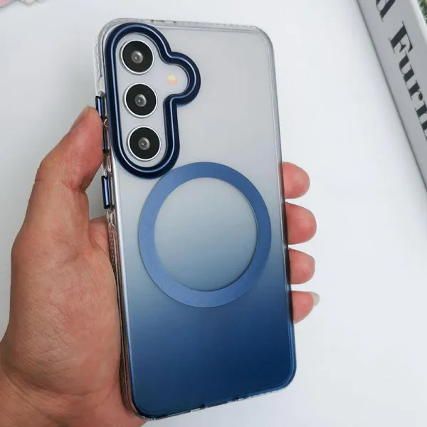 Чехол с принтом «Blue» для Samsung Galaxy S25 Plus — фото 4