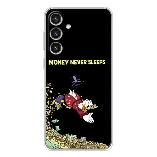 Чехол с принтом «Мани Скруджа» для Samsung Galaxy S25 Plus
